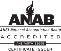 ANSI Accredited Seal