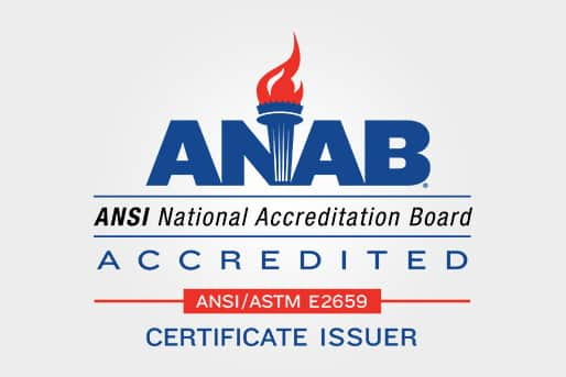 ANAB-ACCREDITED